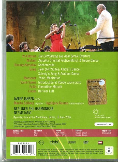 Scheherazade. An Oriental Night with the Berliner Philharmoniker (DVD) - DVD di Janine Jansen - 2