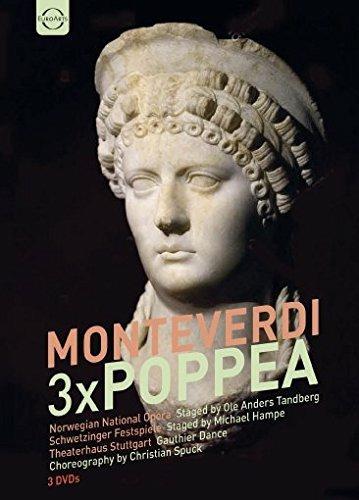 Claudio Monteverdi. 3 x Poppea (3 DVD) - DVD di Claudio Monteverdi