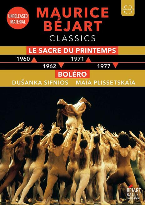 La sagra della primavera (Le Sacre du Printemps) / Bolero (DVD) - DVD di Maurice Ravel,Igor Stravinsky