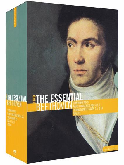 The Essential Beethoven (4 DVD) - DVD di Ludwig van Beethoven,Angela Denoke,Daniel Barenboim