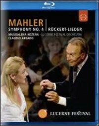 Mahler. Symphony No. 4 - Rückert Lieder (Blu-ray) - Blu-ray di Gustav Mahler,Claudio Abbado