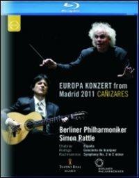 Europa Konzert from Madrid 2011 (Blu-ray) - Blu-ray di Berliner Philharmoniker,Simon Rattle,Juan Manuel Cañizares