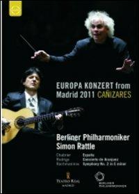 Europa Konzert from Madrid 2011 (DVD) - DVD di Berliner Philharmoniker,Simon Rattle,Juan Manuel Cañizares