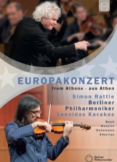 Europakonzert 2015 from Athens (Blu-ray) - Blu-ray di Berliner Philharmoniker,Simon Rattle,Leonidas Kavakos