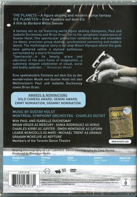 Gustav Holst. The Planets. Die Planeten (DVD) - DVD di Gustav Holst,Charles Dutoit,Orchestra Sinfonica di Montreal - 2