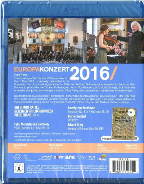 Europakonzert 2016 (Blu-ray) - Blu-ray di Ludwig van Beethoven - 2