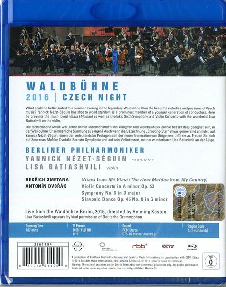 Waldbühne 2016. Czech Night (Blu-ray) - Blu-ray di Berliner Philharmoniker - 2