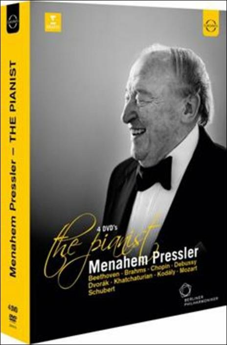 Menahem Pressler. The Pianist (4 DVD) - DVD di Menahem Pressler