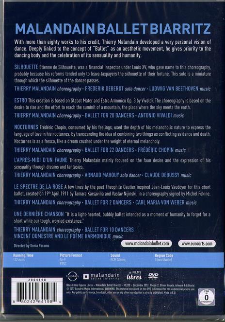 Thierry Malandain Ballet Biarritz (DVD) - DVD - 2