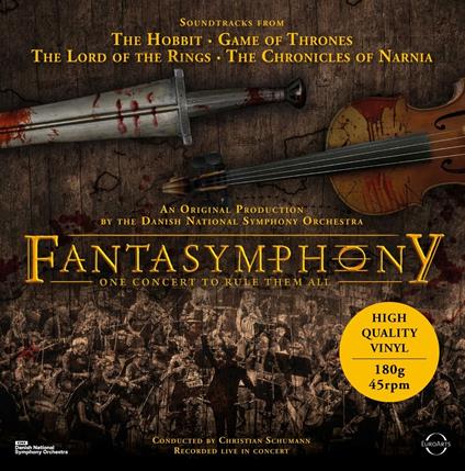 Fantasymphony - Vinile LP di Danish National Symphony Orchestra