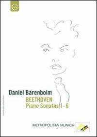 Daniel Barenboim plays Beethoven Piano Sonatas Vol.1 (DVD) - DVD di Ludwig van Beethoven,Daniel Barenboim