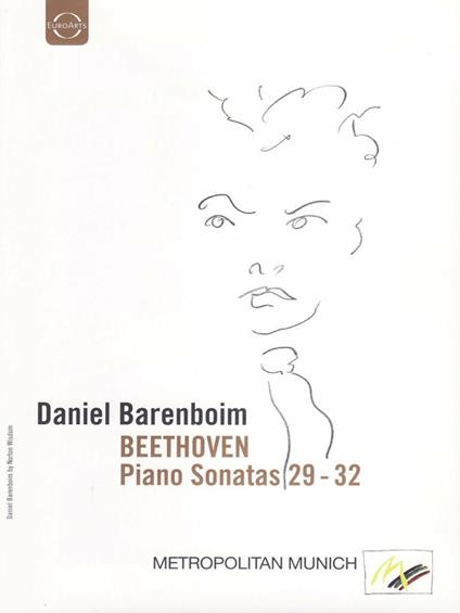 Daniel Barenboim. Beethoven. Piano Sonatas 29 - 32 (DVD) - DVD di Ludwig van Beethoven,Daniel Barenboim