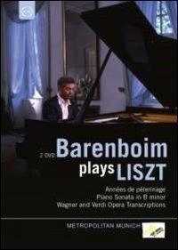 Daniel Barenboim Plays Liszt (2 DVD) - DVD di Franz Liszt,Daniel Barenboim