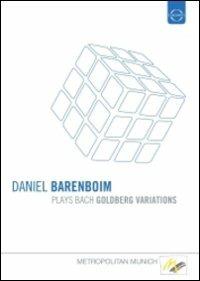 Daniel Barenboim plays Bach Goldberg Variations (DVD) - DVD di Johann Sebastian Bach,Daniel Barenboim