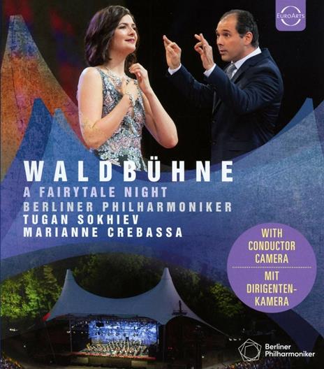 Waldbühne 2019. Midsummer Night Dreams (Blu-ray) - Blu-ray di Sergei Prokofiev,Maurice Ravel,Berliner Philharmoniker,Tugan Sokhiev,Marianne Crebassa