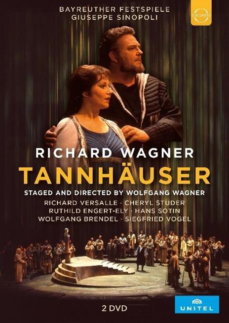 Tannhäuser. Live from the Bayreuth Festival (2 DVD) - DVD di Richard Wagner,Giuseppe Sinopoli,Bayreuth Festival Orchestra,Cheryl Studer