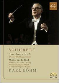 Franz Schubert. Symphony No. 9, Mass in E flat. Karl Bohm (DVD) - DVD di Franz Schubert,Karl Böhm