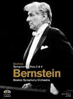 Leonard Bernstein. Brahms. Symphonies Nos. 2 & 4 (DVD)