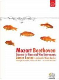 Beethoven & Mozart. Quintets for Piano & Wind Instruments (DVD) - DVD di Ludwig van Beethoven,Wolfgang Amadeus Mozart,James Levine,Ensemble Wien-Berlin