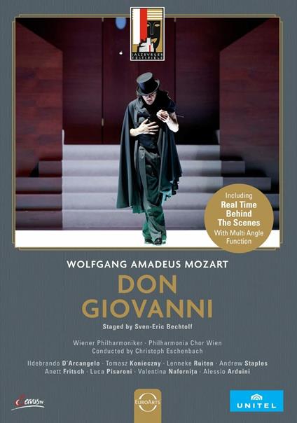 Don Giovanni. Salzburg Festival 2014 (Blu-ray) - Blu-ray di Wolfgang Amadeus Mozart,Wiener Philharmoniker,Ildebrando D'Arcangelo