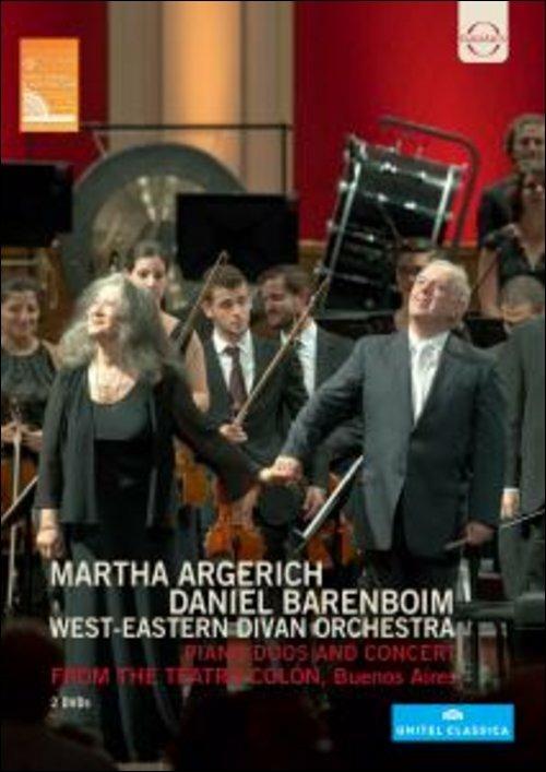 Martha Argerich. Daniel Barenboim. West Eastern Divan Orchestra (2 DVD) - DVD di Martha Argerich,West-Eastern Divan Orchestra,Daniel Barenboim