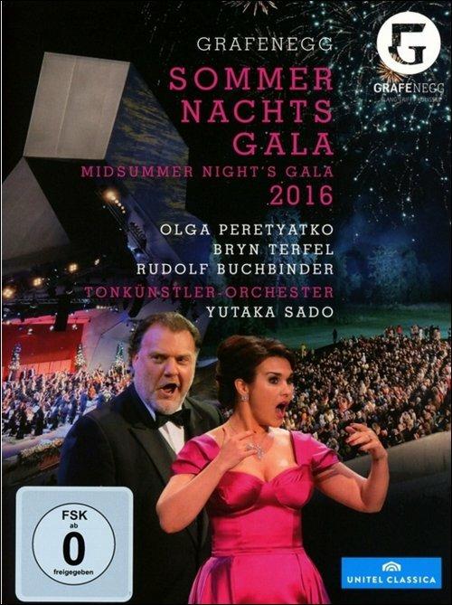 Sommer Nachts Gala 2016. Midsummer Night's Gala 2016 (DVD) - DVD di Bryn Terfel,Olga Peretyatko,Rudolf Buchbinder
