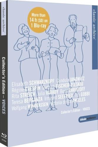 Classic Archive Collector's Edition. Voices (Blu-ray) - Blu-ray di Rita Streich,Teresa Berganza,Régine Crespin,Gundula Janowitz,Irmgard Seefried
