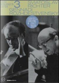 The Bruno Monsaingeon Edition. Vol. 3. Richter - Rozhdestvensky (5 DVD) - DVD di Sviatoslav Richter
