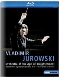 Vladimir Jurowski. Beethoven, Symphony No. 4, 7, Coriolan Overture (Blu-ray) - Blu-ray di Ludwig van Beethoven,Orchestra of the Age of Enlightenment,Vladimir Jurowski