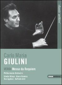Giuseppe Verdi. Messa da requiem (DVD) - DVD di Giuseppe Verdi,Carlo Maria Giulini,Grace Bumbry,Ilva Ligabue