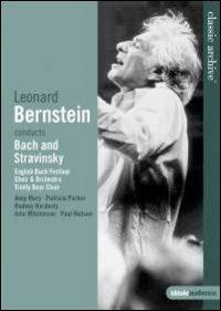 Leonard Bernstein conducts Bach & Stravinsky (DVD) - DVD di Leonard Bernstein