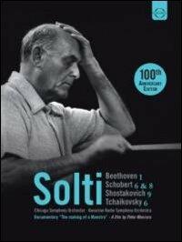 Georg Solti. 100th Anniversary Editon (3 DVD) - DVD di Georg Solti,Chicago Symphony Orchestra