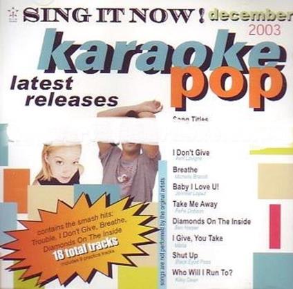 Karaoke. Sign It Now! - CD Audio