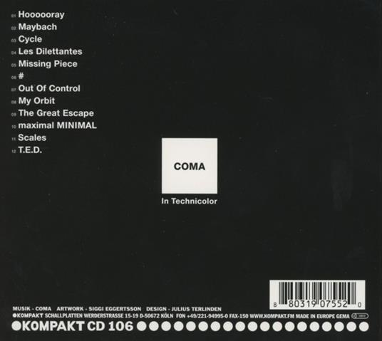 In Technicolor - CD Audio di Coma - 2
