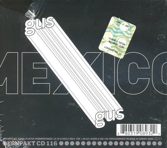 Mexico - CD Audio di Gus Gus - 3