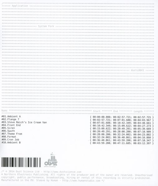 System Fork - CD Audio di Application - 2