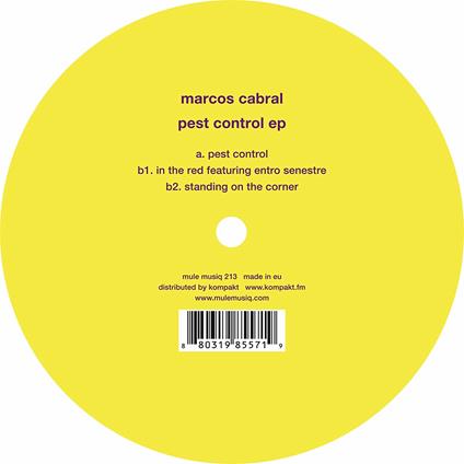 Pest Control - Vinile LP di Marcos Cabral