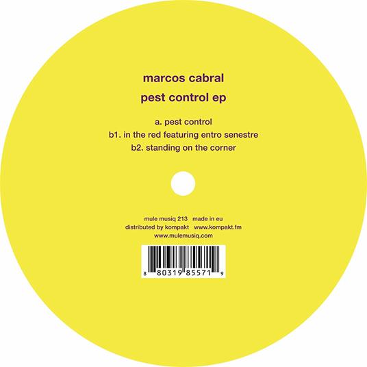 Pest Control - Vinile LP di Marcos Cabral