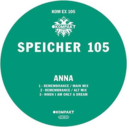 Speicher 105 (12'') - Vinile LP di Anna