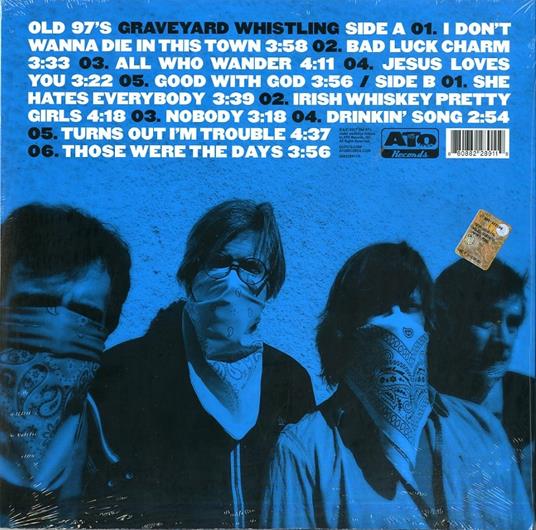 Graveyard Whistling (Blue Vinyl) - Vinile LP di Old 97's - 2