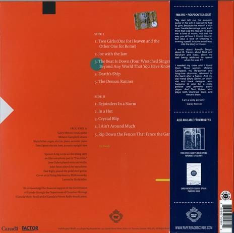 Pickpocket's Locket - Vinile LP di Frog Eyes - 2