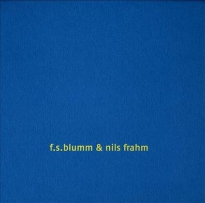 Music for Lovers Music Versus Time - Music - CD Audio di Nils Frahm,FS Blumm