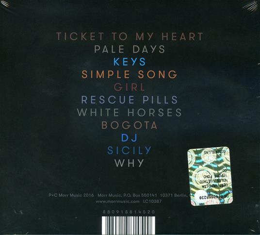 Keys - CD Audio di Masha Qrella - 2