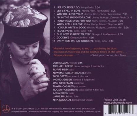Let Yourself Go - CD Audio di Judi Silvano - 2