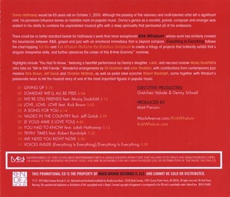 Everything Is Everything - CD Audio di Kirk Whalum - 2