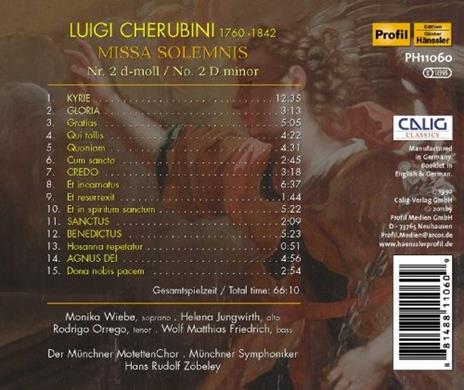 Missa Solemnis - CD Audio di Luigi Cherubini - 2