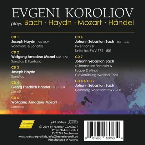 Koroliov Edition - CD Audio di Evgeni Koroliov - 2