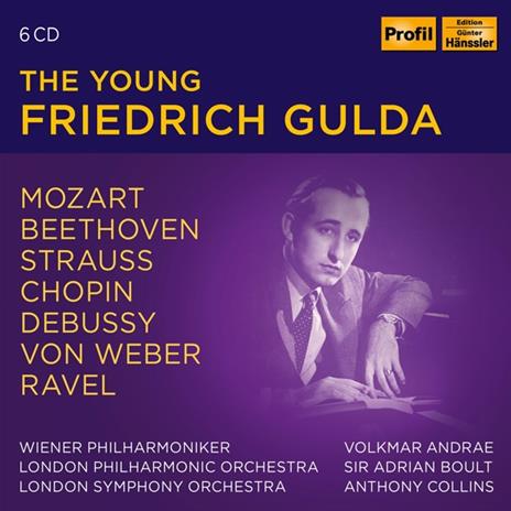 The Young Friedrich Gulda - CD Audio di Friedrich Gulda