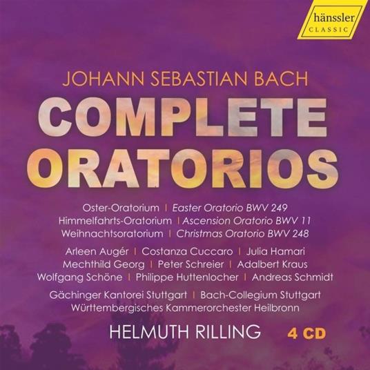 Oratori completi - CD Audio di Johann Sebastian Bach