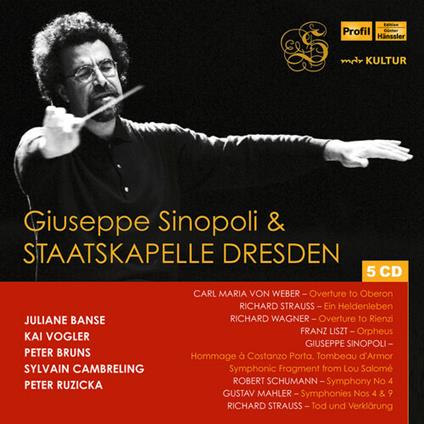 Giuseppe Sinopoli & Staatskapelle Dresden - CD Audio di Giuseppe Sinopoli,Staatskapelle Dresda